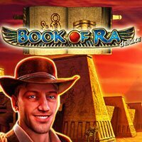 Enjoy Book of Ra Deluxe by Novomatic – logo hosted on spinangacasino-no.eu