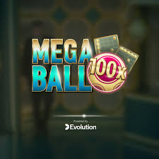 Mega Ball logo by Evolution at Spinanga
