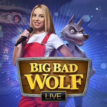 Big Bad Wolf Live online game logo by Playtech on spinangacasino-no.eu