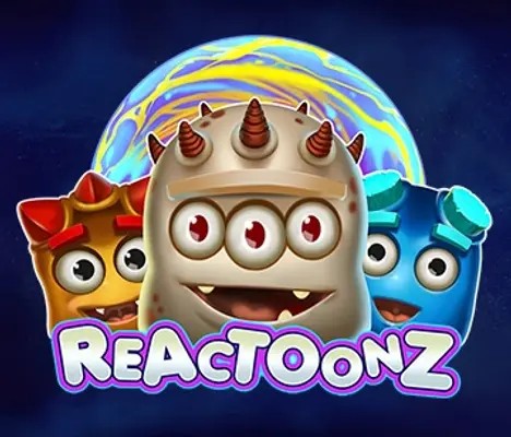 Reactoonz slot icon by Play’n GO, available at Spinanga