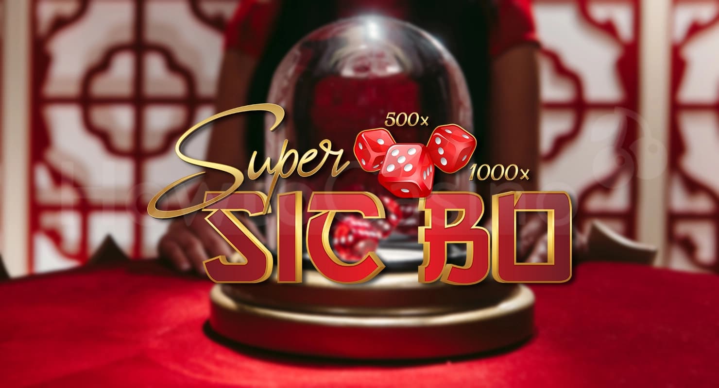 Super Sic Bo by Evolution, showcased at spinangacasino-no.eu – game logo